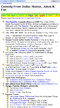 Mobile Screenshot of comedy.rajiv.com